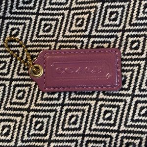 Coach Hang Tag